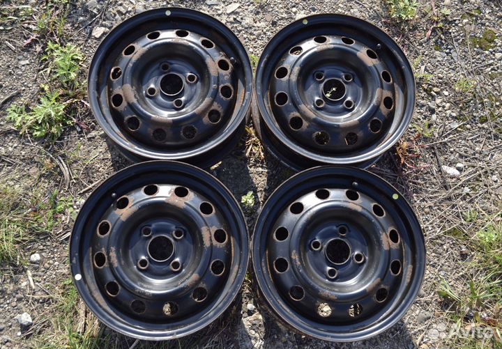 Штамповки Kia Rio 4х100/ET39/цо54.1 R14