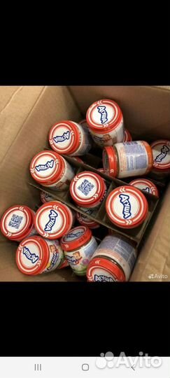 Овошное пюре агуша