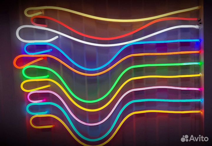 Гипкий неон силикон