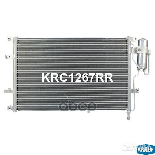 KRC1267RR krauf Радиатор кондиционера KRC1267RR