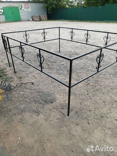 Ограда на могилу изготовление