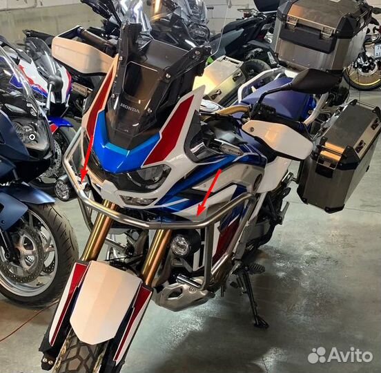 Оригинальные защитные дуги Honda Africa Twin