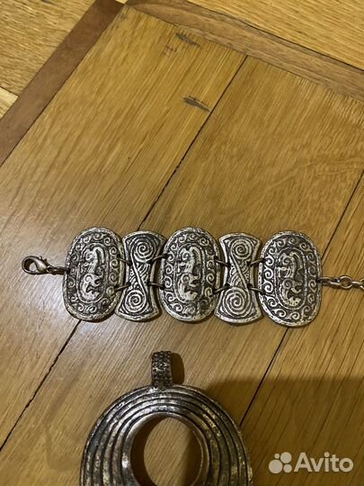 Комплект винтажных украшений