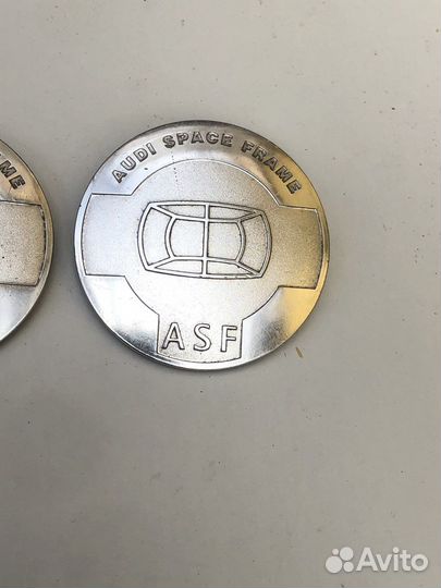 Эмблема Audi А8 ASF (Audi Space Frame)