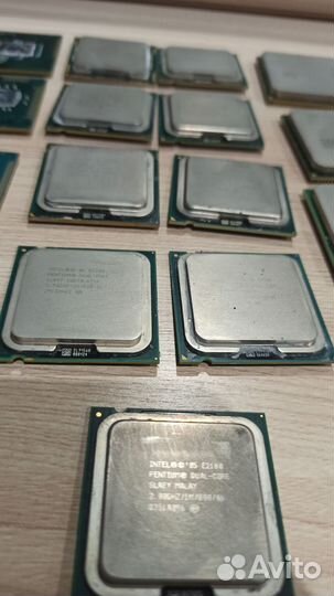 Процессор 775 AM2 AM3 1156 и для ноутбуков