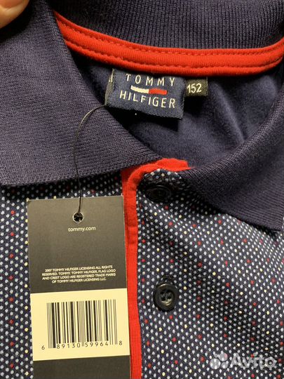 Поло tommy hilfiger 152