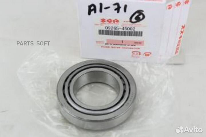 Suzuki 0926545002 Подшипникдифференциалапереднмоста(главнпараспереда