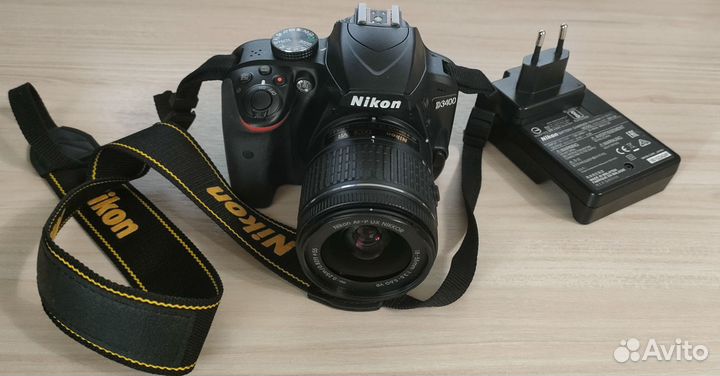Зеркальный фотоаппарат Nikon D3400 Kit 18-55 mm
