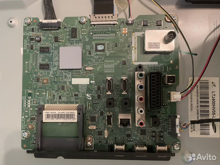 Запчасти samsung ue40es6307u