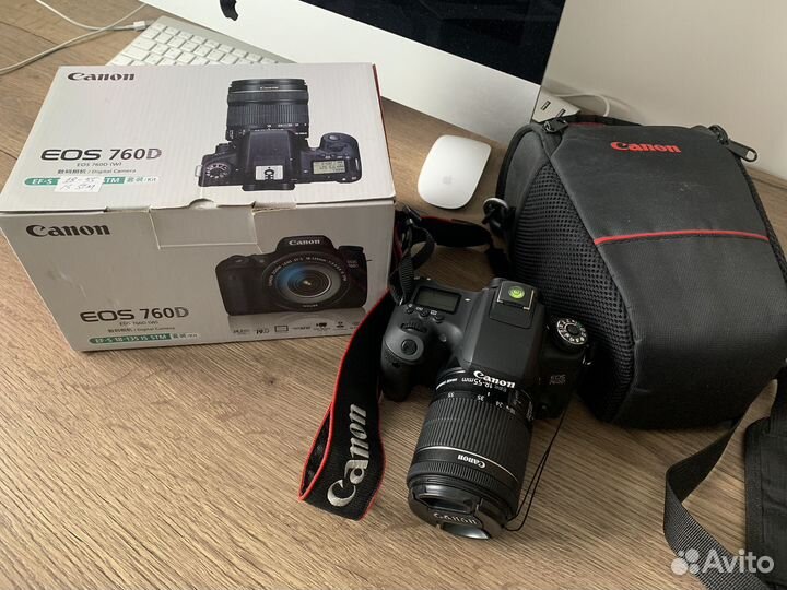 Canon EOS 760D Kit EF-S 18-55mm f/3.5-5.6 IS STM