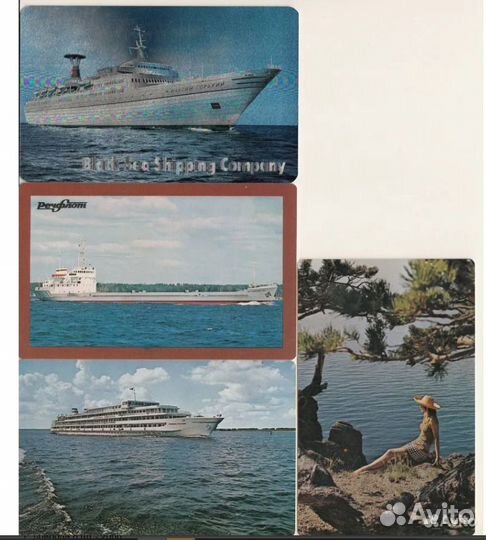 Альбом для календариков винтаж, календарики