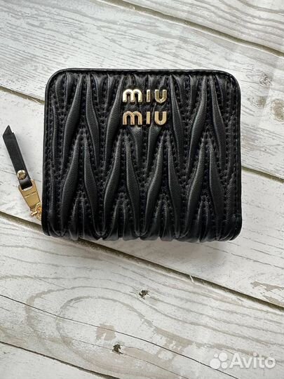 Кошелёк Miu Miu черный