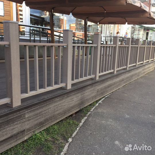 Дпк панели. Ограждения. Террасная доска дпк