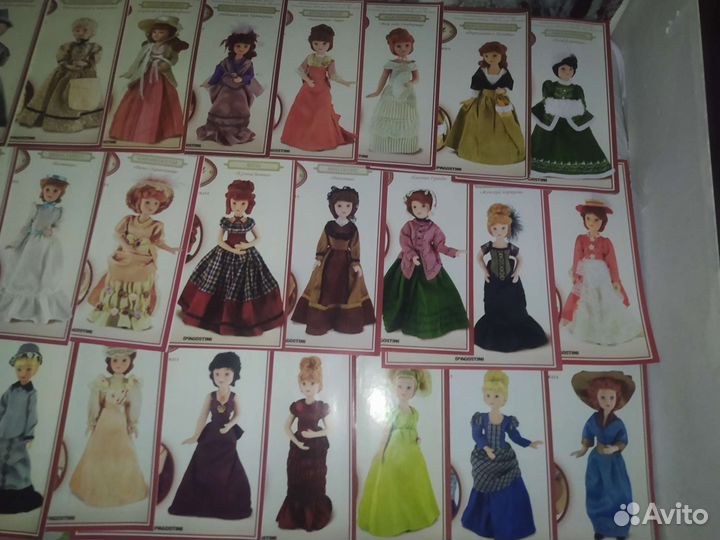 Фарфоровые куклы дамы эпохи