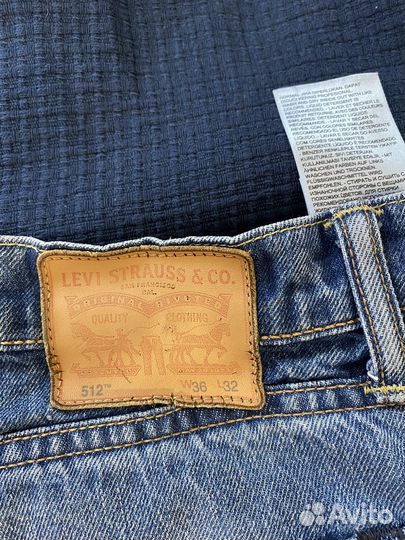 Джинсы мужские levis 512 оригинал