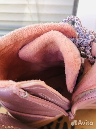 Ботинки демисезонные для девочки 27 размер