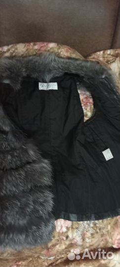 Жилет меховой женский