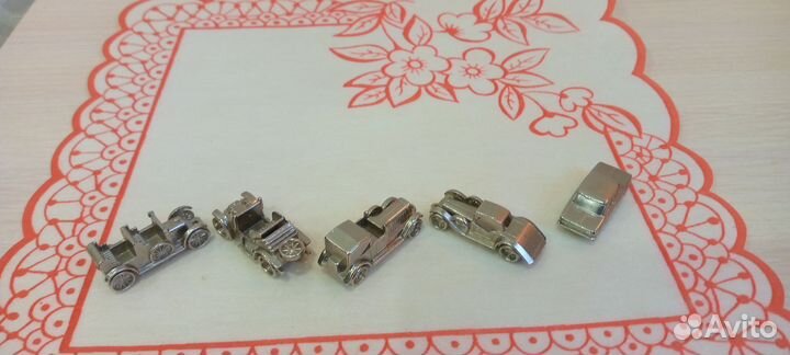 Брелки моделей ретро машин эпохи СССР