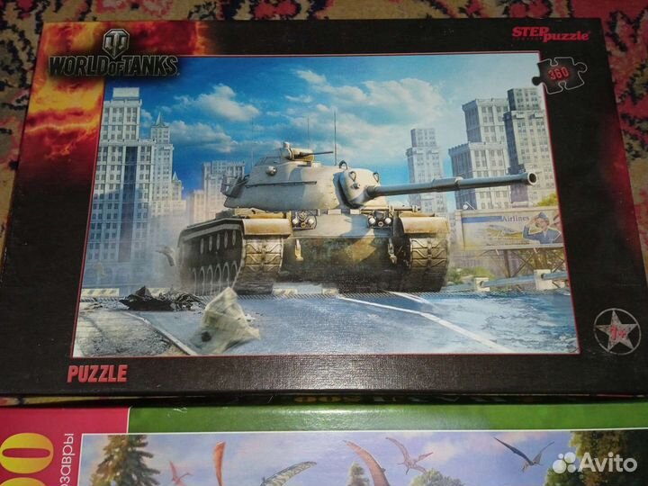 Пазлы 360 и 500 деталей