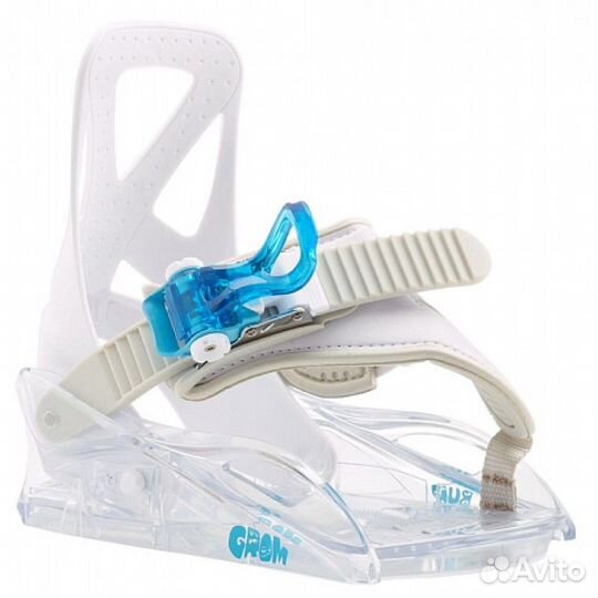 Крепления Burton grom white p-p XS, S