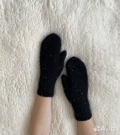 Варежки женские ручная работа