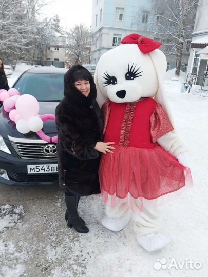 Ростовая кукла поздравление, шарики. Под ключ