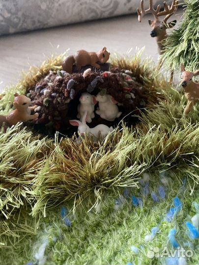 Развивающий коврик ручной работы