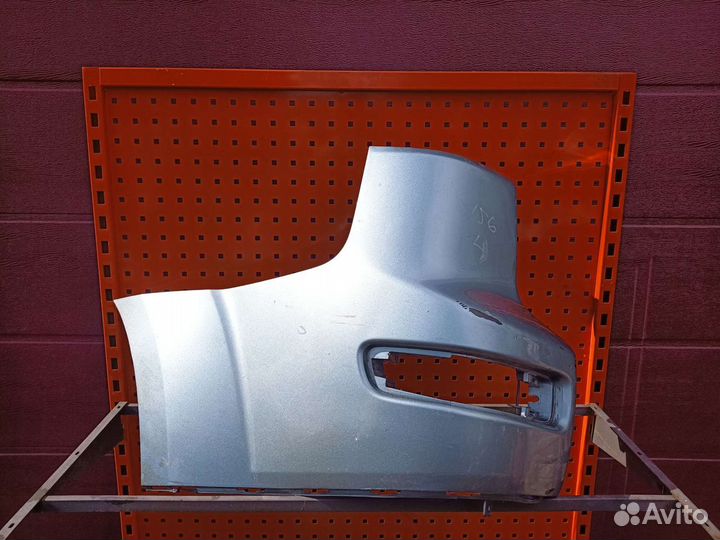 Накладка бампера Мицубиси Аутлендер хл