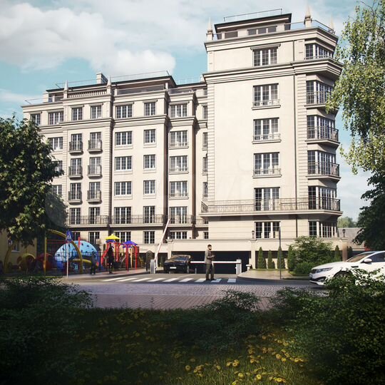2-к. квартира, 79 м², 2/6 эт.