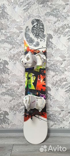 Сноуборд Secret Garden 143cm+крепления Volki
