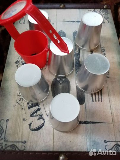 Походные стопки 6 шт