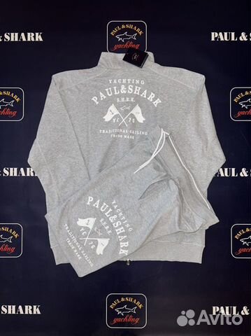 Paul&Shark Спорт Костюм Лето Хлопок Ориг 3XL