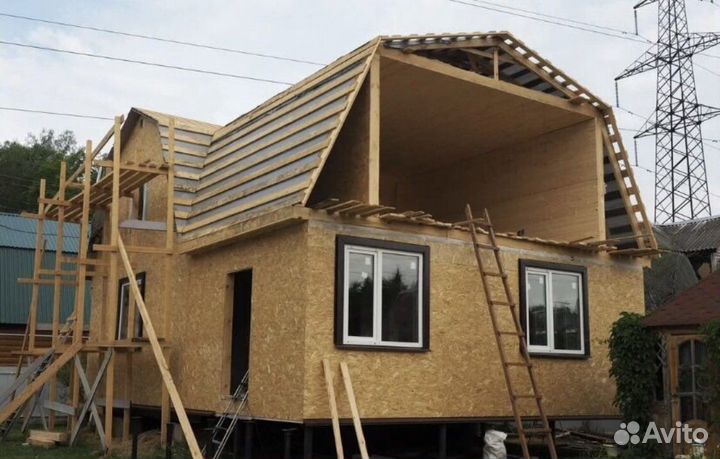 Крыша кровельные работы