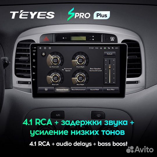 Магнитола Teyes CC2L plus для Hyundai Sonata 2/32