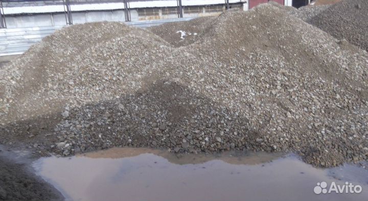 Щебень. Фал
