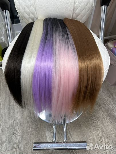 Хвост на резинке, афрохвост на резинке