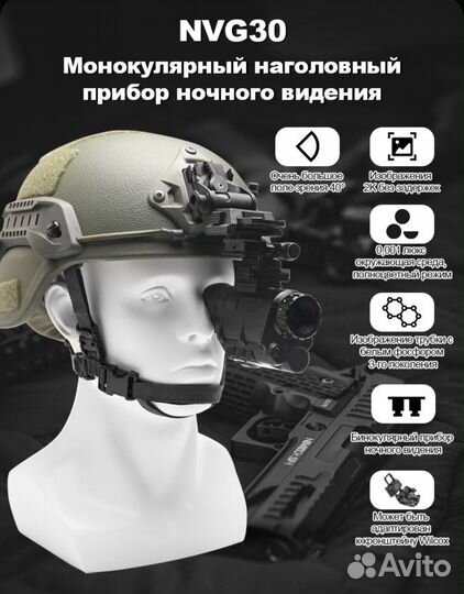 Прибор ночного видения пнв NVG-30