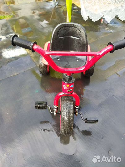 Детский трехколесный велосипед