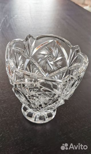 Конфетница хрусталь СССР
