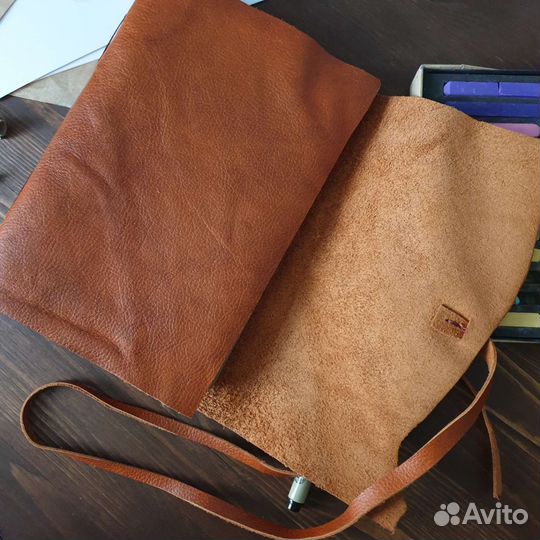 Кожаный блокнот, скетчбук