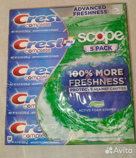 Зубная паста Crest.Большойтюбик за небольшие денги