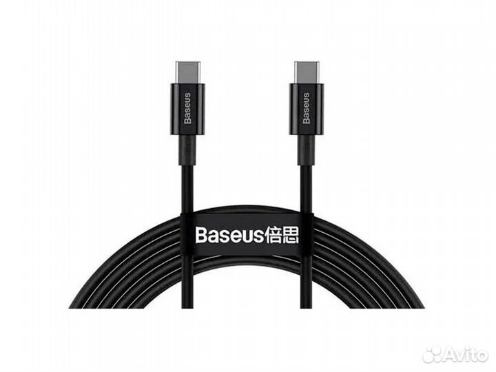 Кабель Baseus 100W Type-C - Type-C 2м