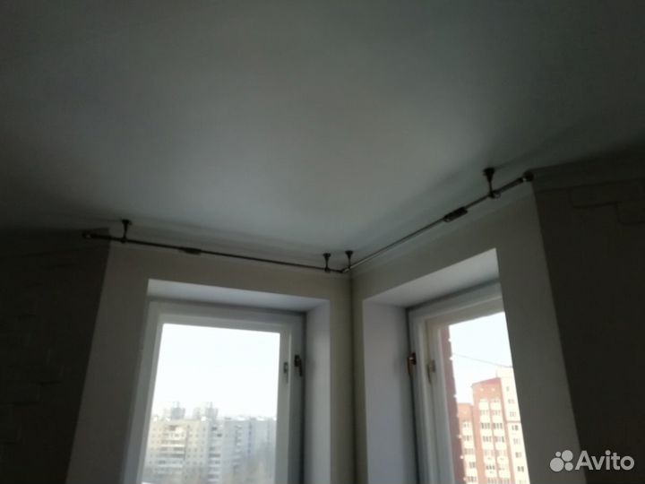 Установка карнизов