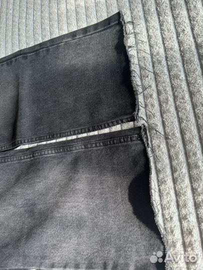 Джинсы mango черные женские