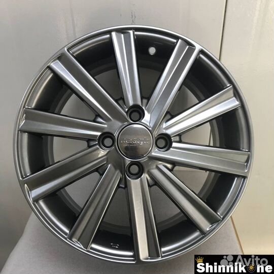 Диски литые R15 4/100 кик Камрик Дарк платин D54.1