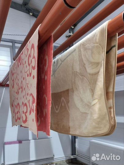 Стирка пледов, покрывал