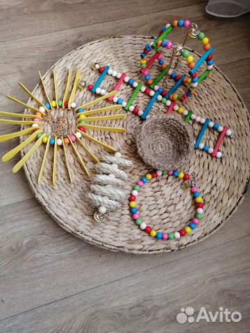 Игрушки для птиц