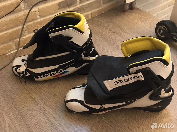 Лыжи роллеры и ботинки