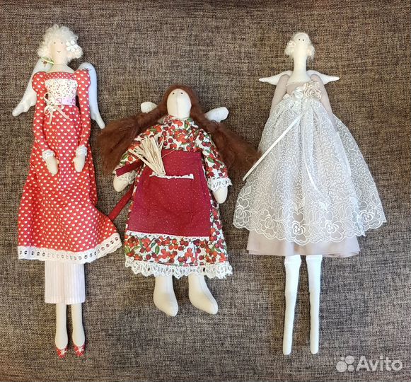 Интерьерная кукла тильда