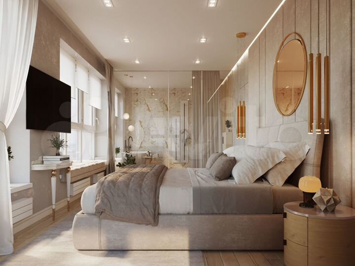 2-к. квартира, 81,7 м², 10/25 эт.